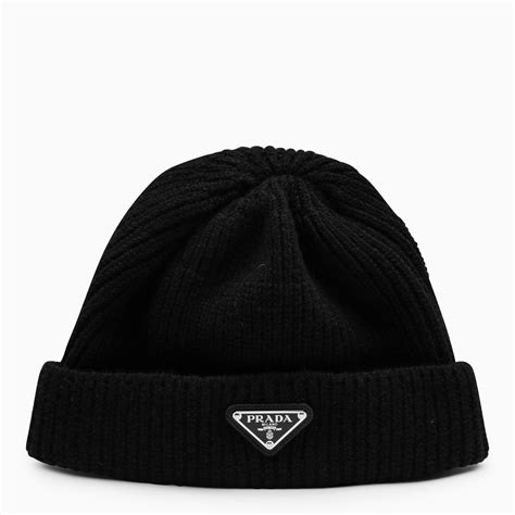 prada brown beanie|black prada hat.